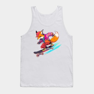 fox skater Tank Top